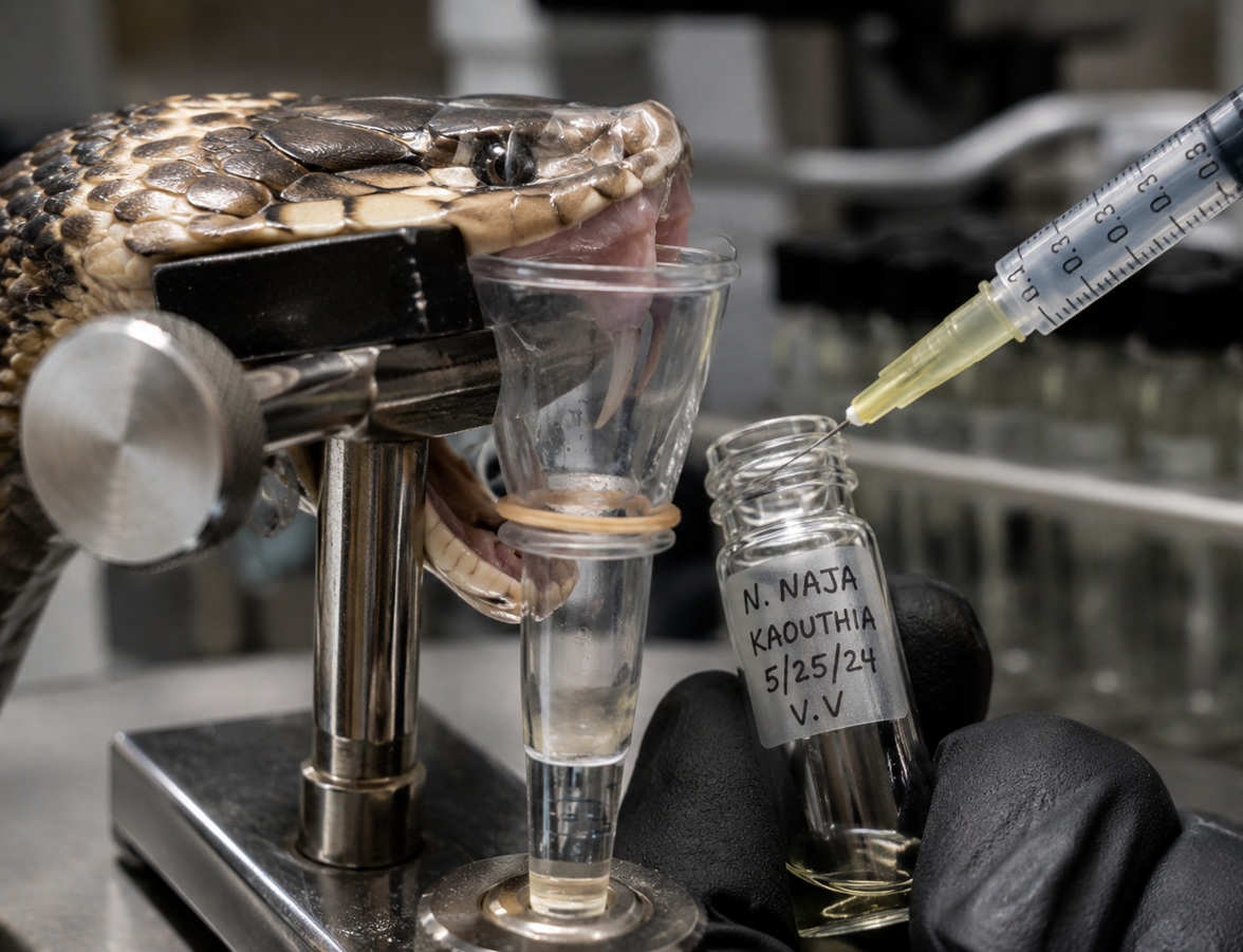 Venom Extraction Process
