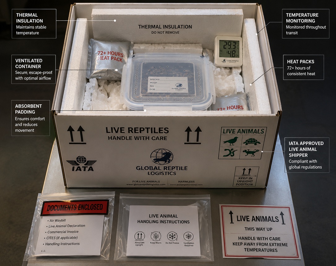 Professional Live Animal Packaging