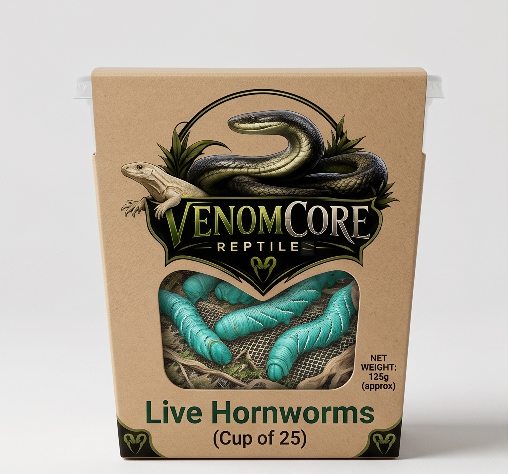 Live Hornworms (Cup of 25)