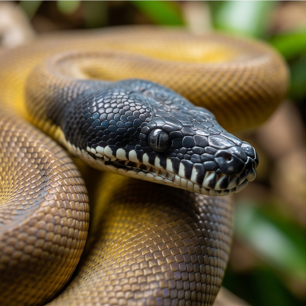 White-Lipped Python (Bothrochilus albertisii)