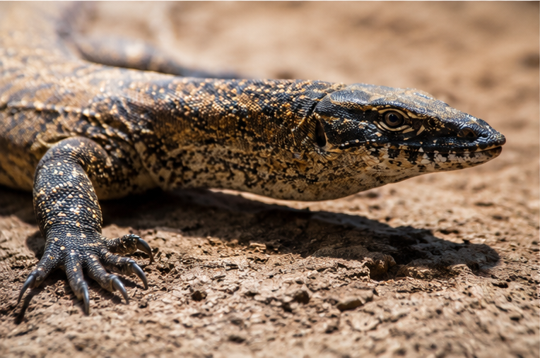 Rosenberg's Heath Monitor (Varanus rosenbergi)