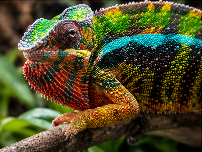 Panther Chameleon (Furcifer pardalis) - Sambava
