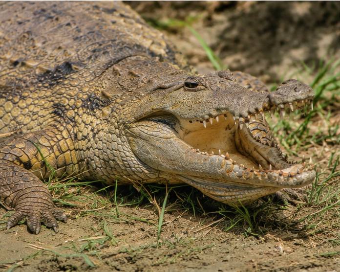 West African Crocodile (Crocodylus suchus)