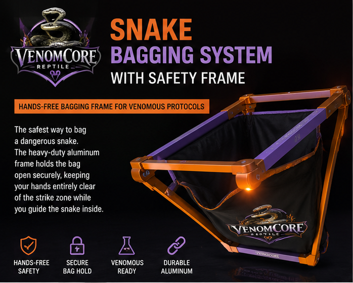 Snake Bagging System with Safety Frame